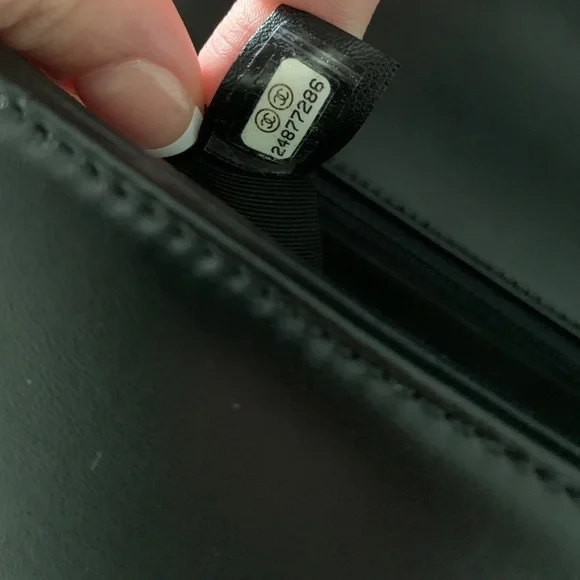 Chanel Large Boy Black Bag - Picture 12 of 15